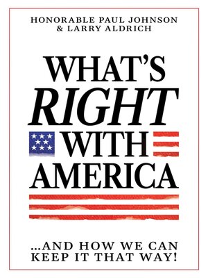 cover image of What's Right with America